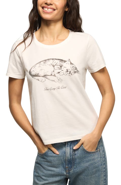 Too Cozy To Care Crewneck T-Shirt