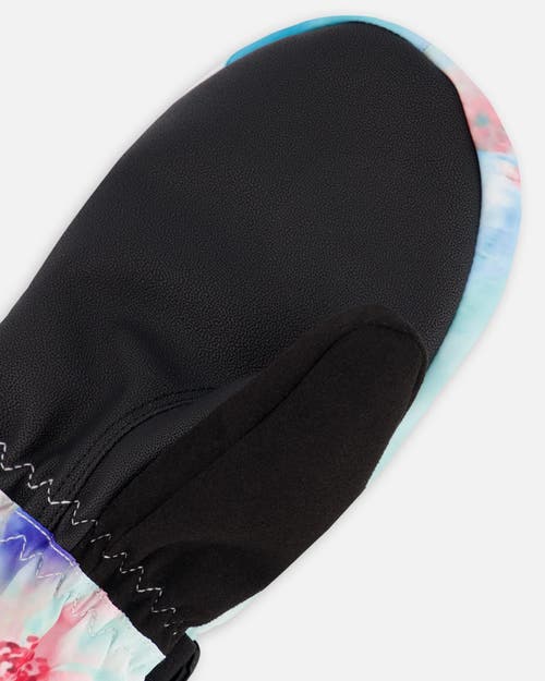 Deux Par Deux Winter Mittens Teknik Flower In Multi