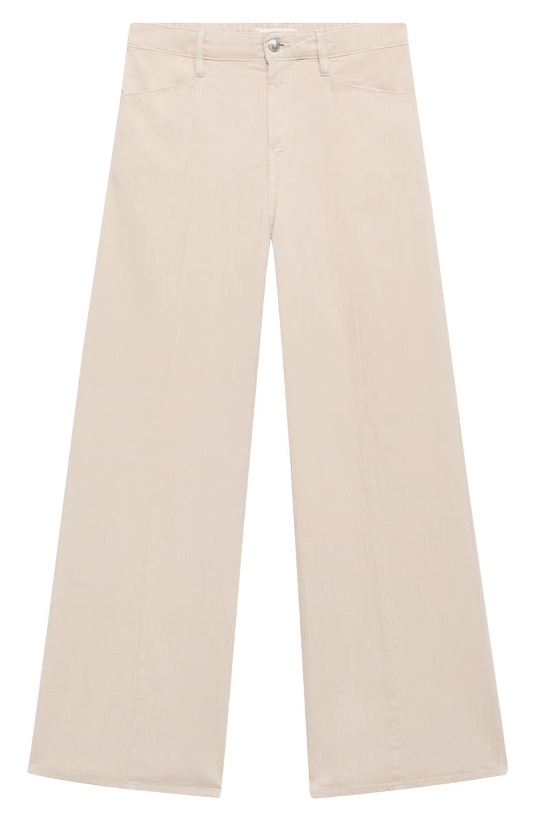 MANGO Straight Leg Jeans, Main, color, Sand