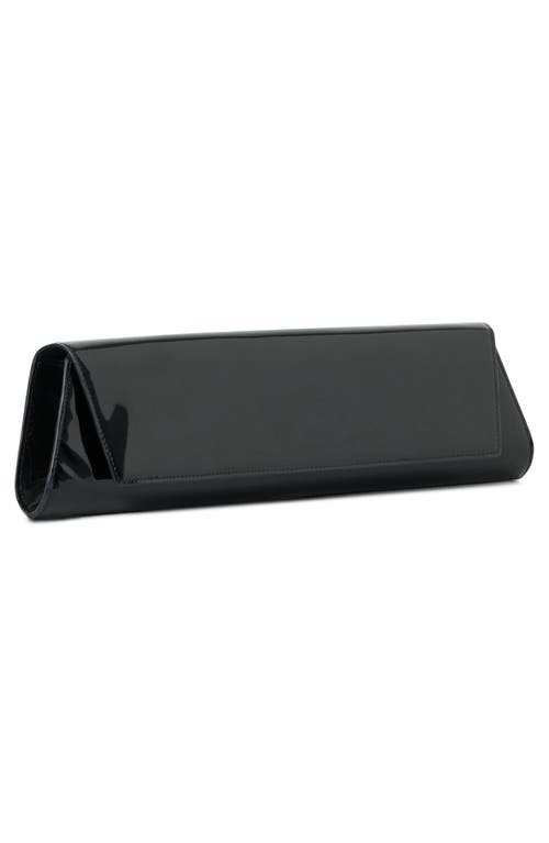 Akris Large Anouk Patent Leather East/west Clutch