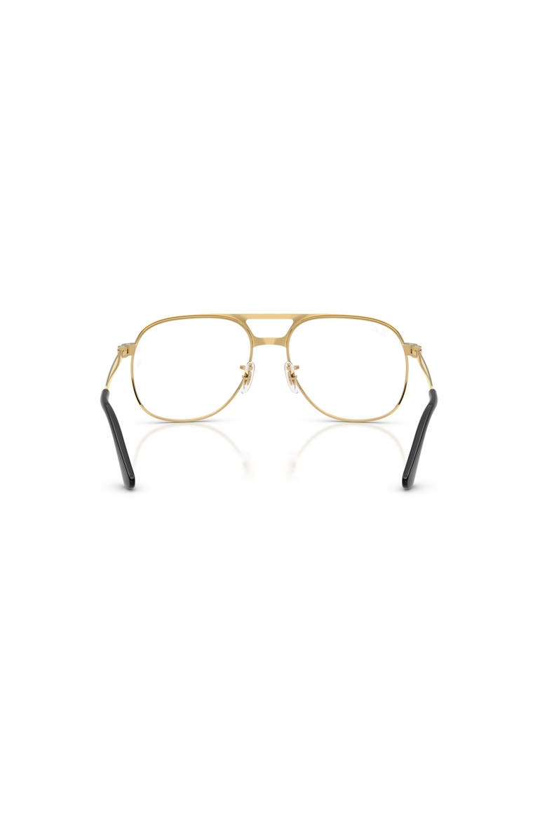 56mm Square optical glasses, Alternate, color, Black