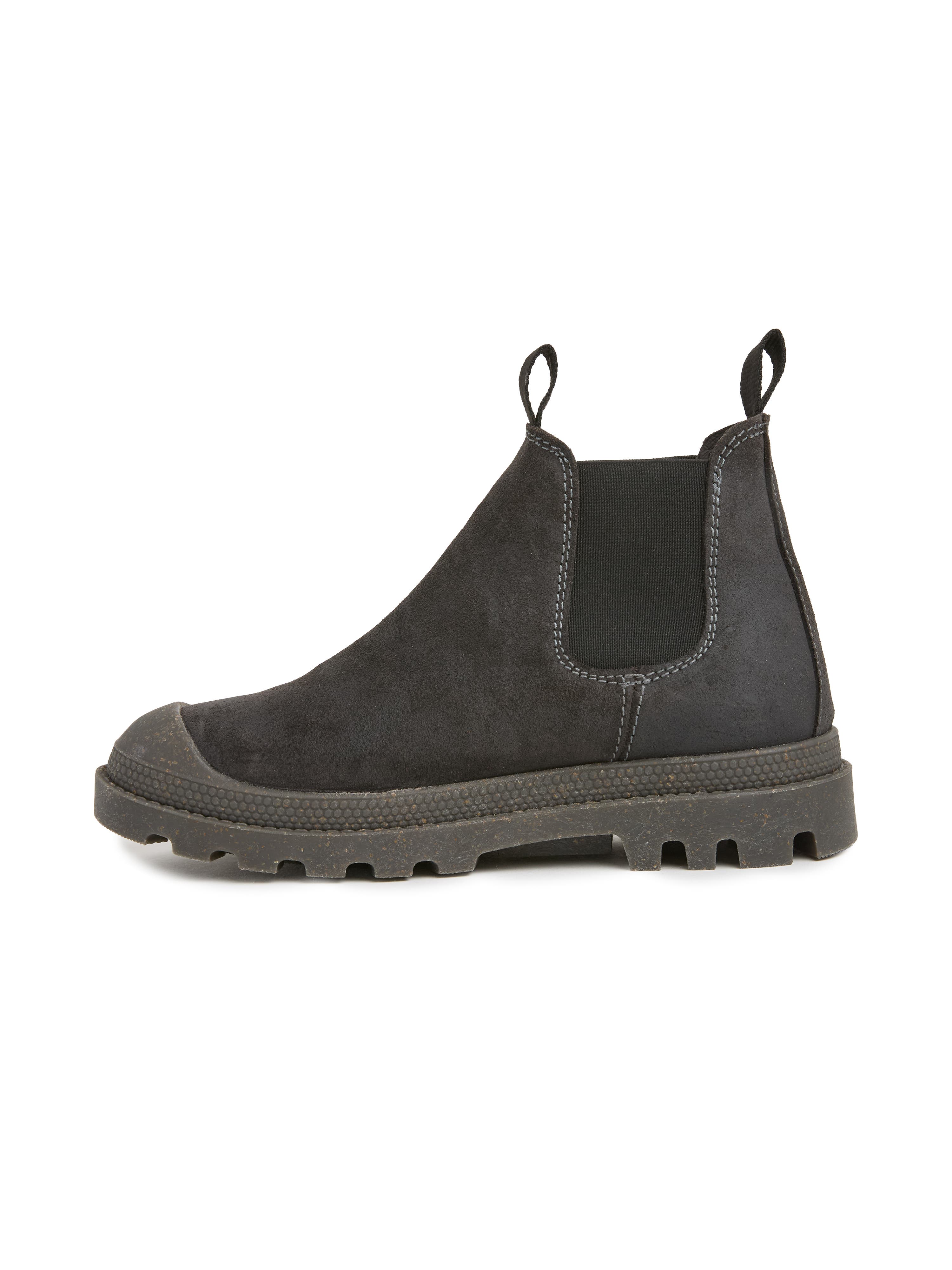 Toe Cap Ankle Chelsea Boot, Alternate, color, Dark Grey