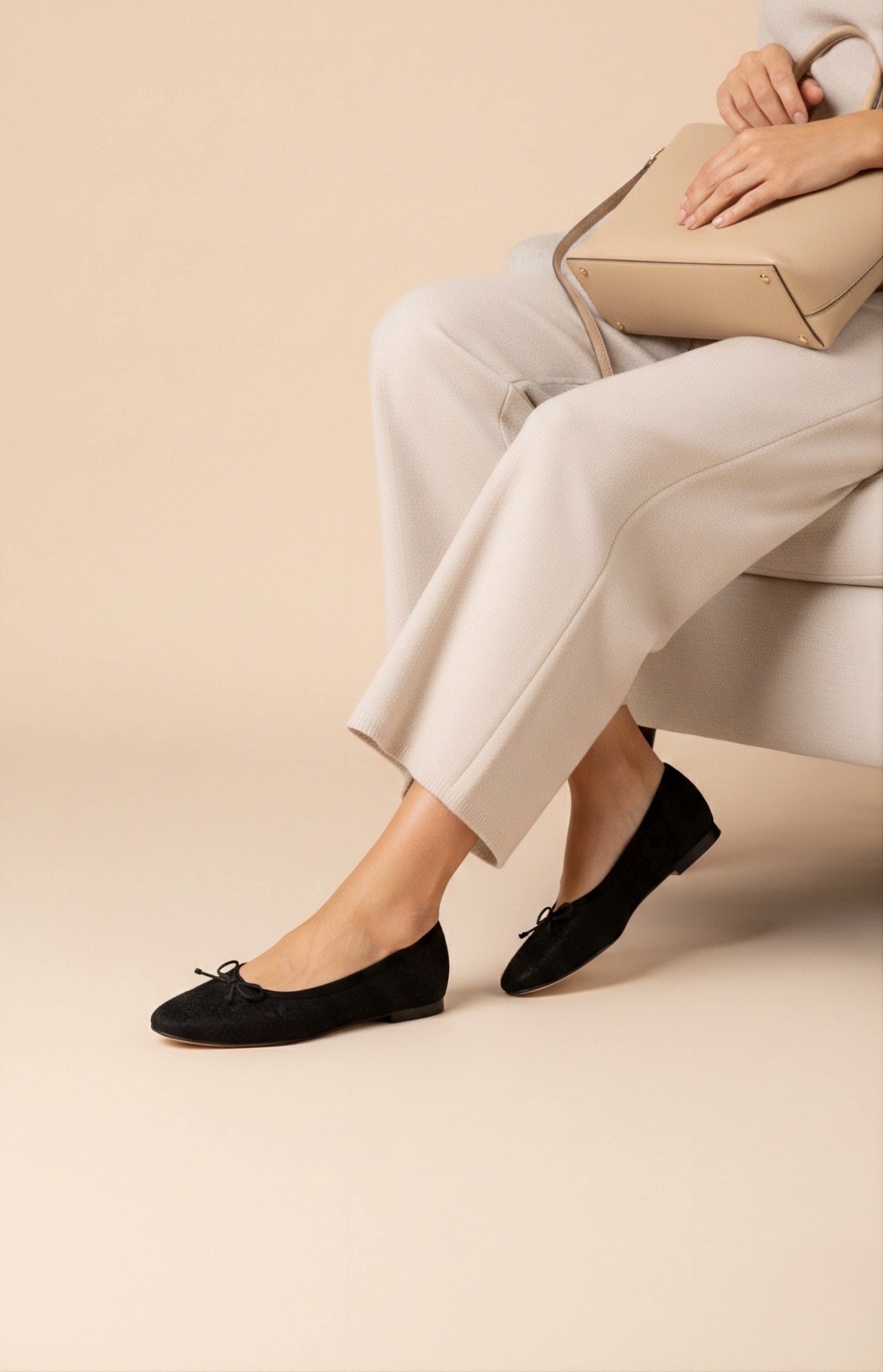 Amelie Leather Ballet Flat, Alternate, color, Black Floral