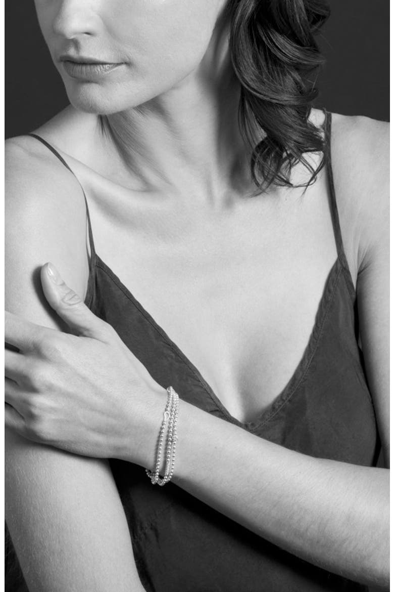 'Caviar Icon' Multistrand Bracelet, Alternate, color, SILVER/ GOLD