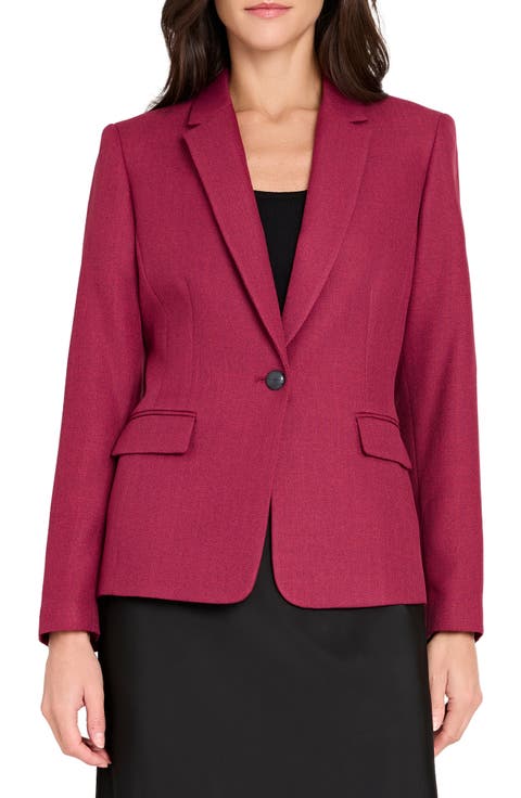 One-Button Blazer (Regular & Petite)