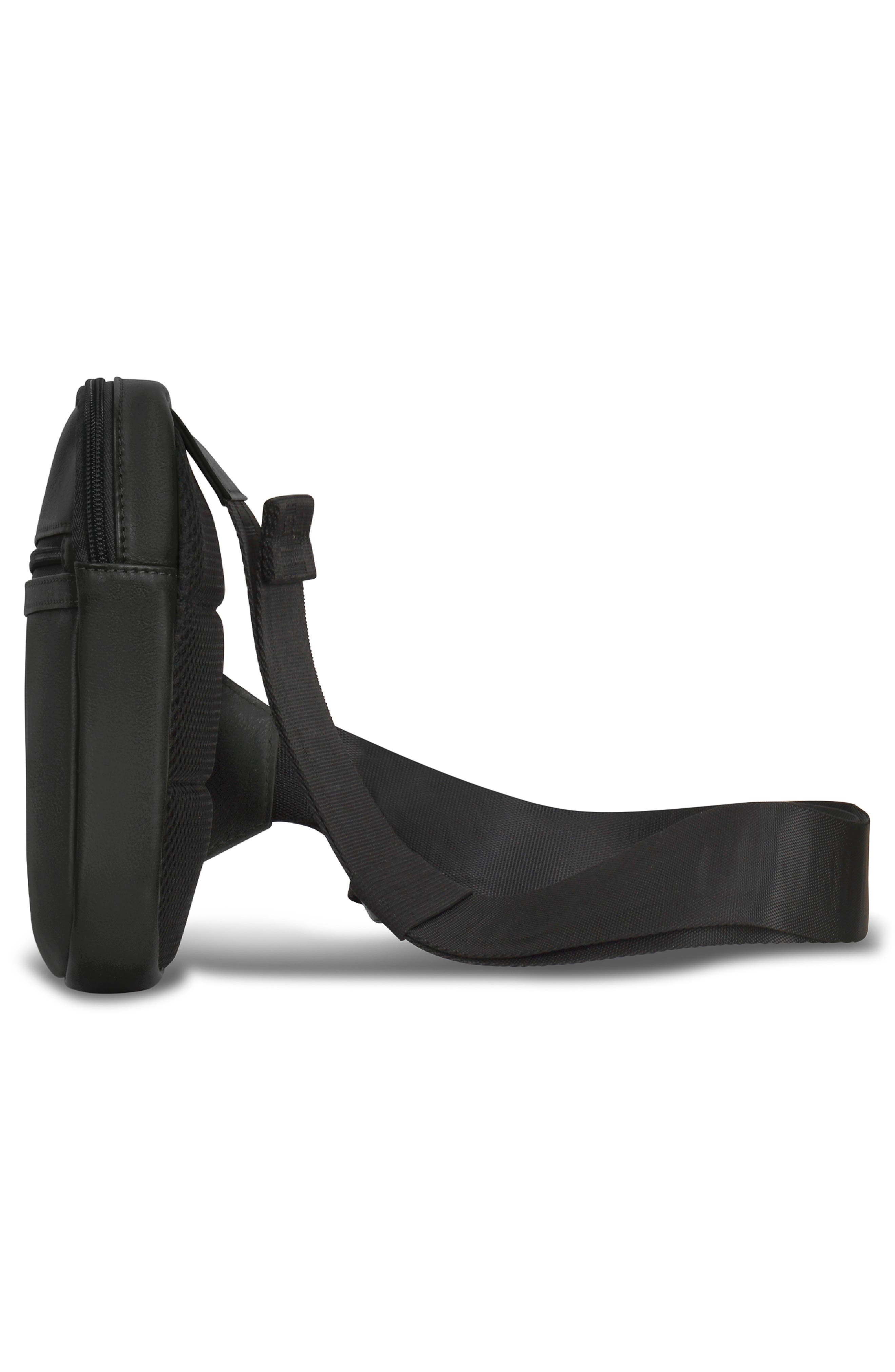 CHAMPS Onyx Leather Holster Sling Bag, Alternate, color, Black