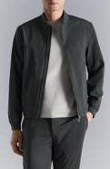MANGO Water Repellent Bomber Jacket