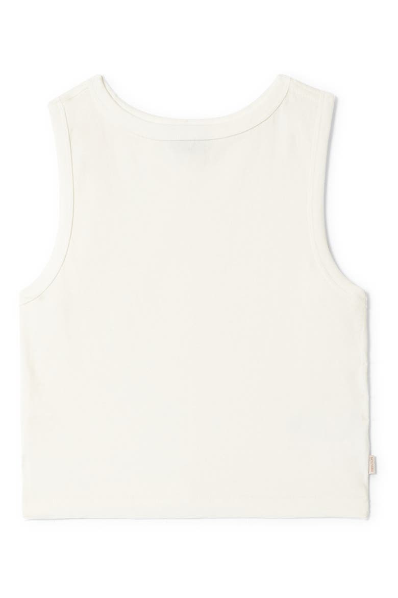 Carefree Cotton Crop Tank Top, Alternate, color, OFF WHITE