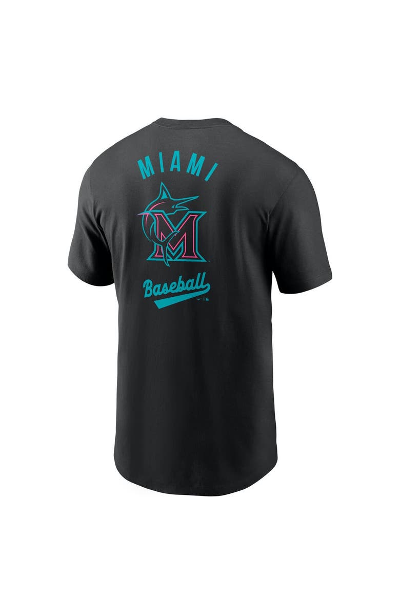Nike Men's Nike Black Miami Marlins 2025 City Connect T-Shirt, Alternate, color, Black