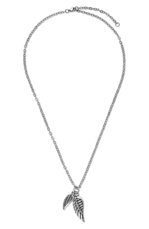 Men's Wright Wing Pendant Necklace