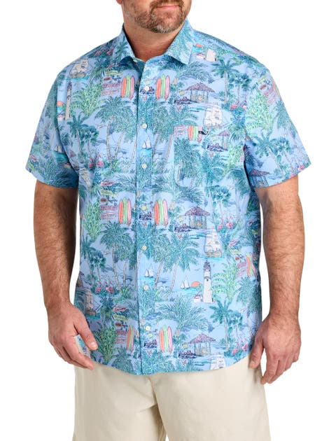 Big & Tall Keys To Escape Sport Shirt