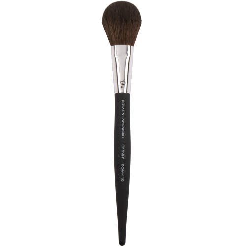 Omnia Brush Pro Flat Blush Makeup Brush In Black