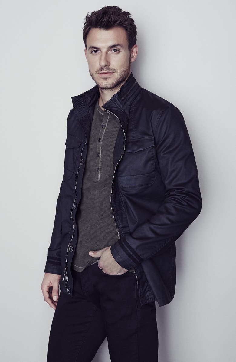 John Varvatos Star USA Military Field Jacket, Alternate, color, 