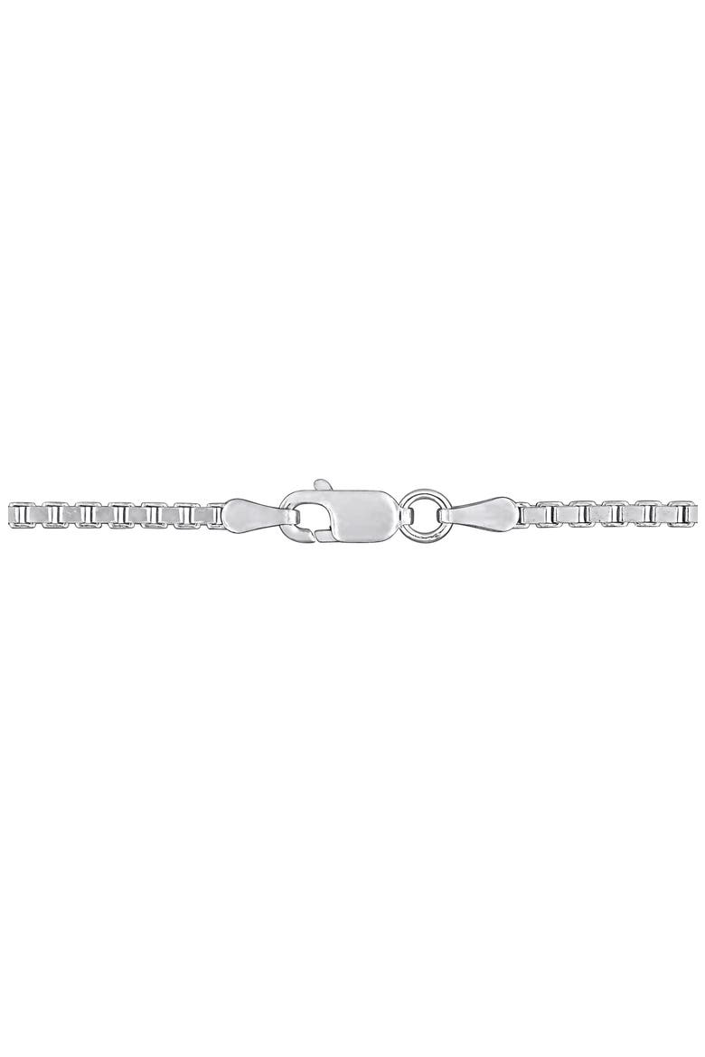 Box Link Chain Necklace, 1.90mm, Alternate, color, SILVER