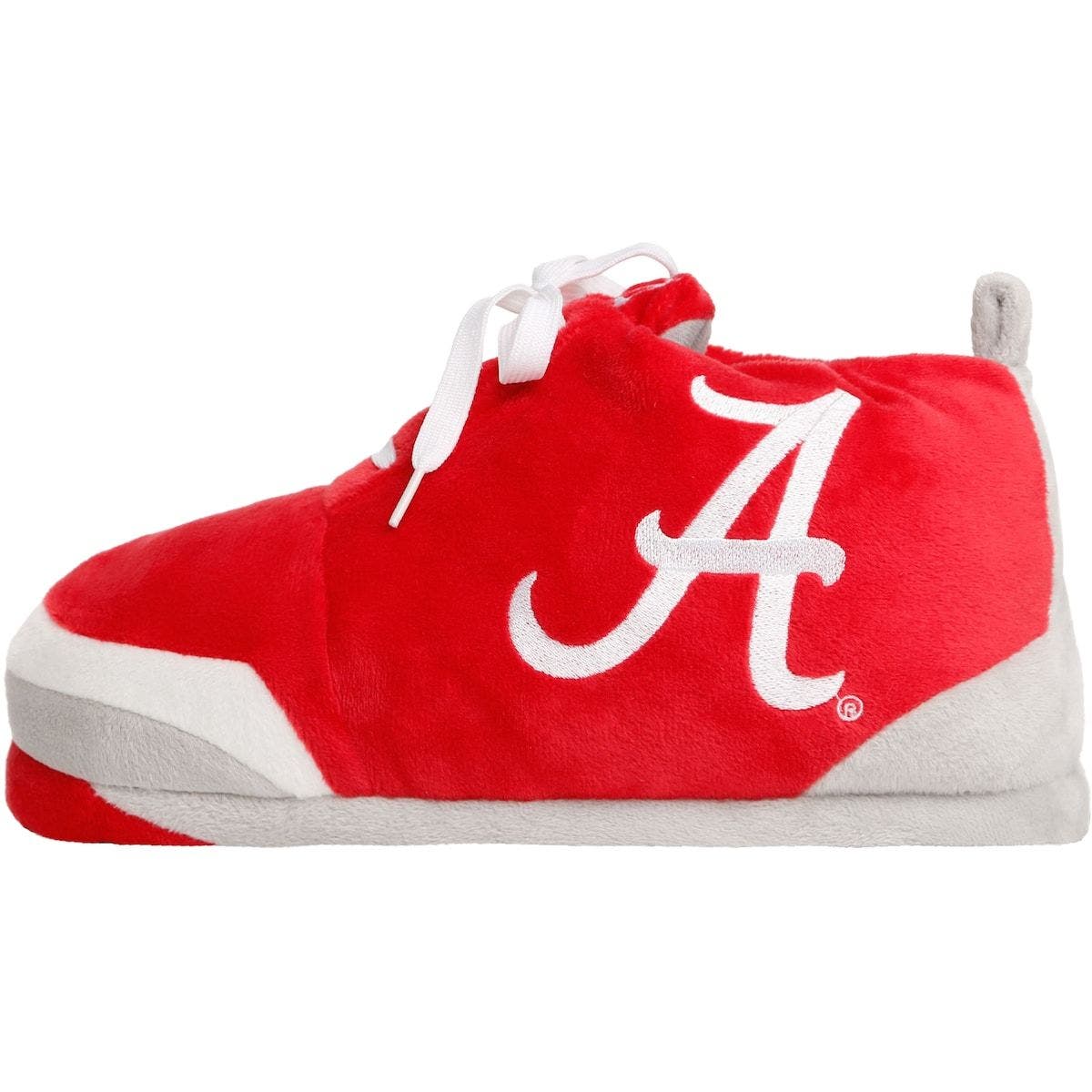 FOCO Men's FOCO Alabama Crimson Tide Plush Sneaker Slippers, Alternate, color, 