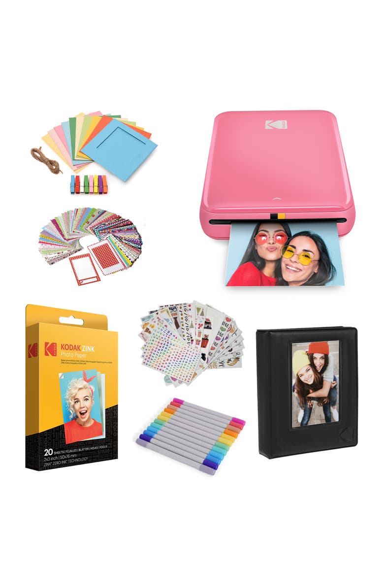 Step Instant Photo Printer 2x3" Bundle, Main, color, Pink