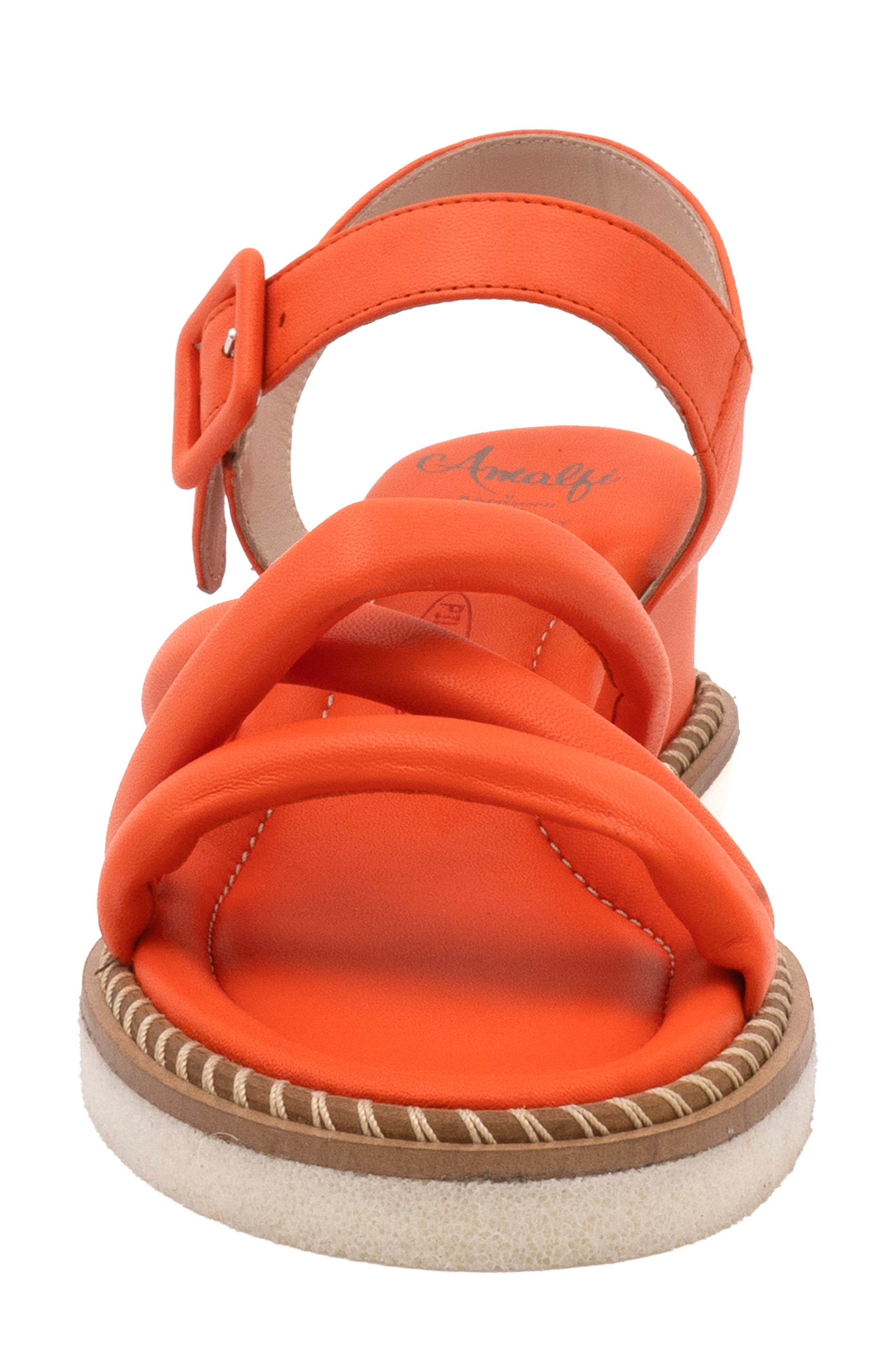 Moscato Wedge Sandal, Alternate, color, APRICOT PARMASOFT