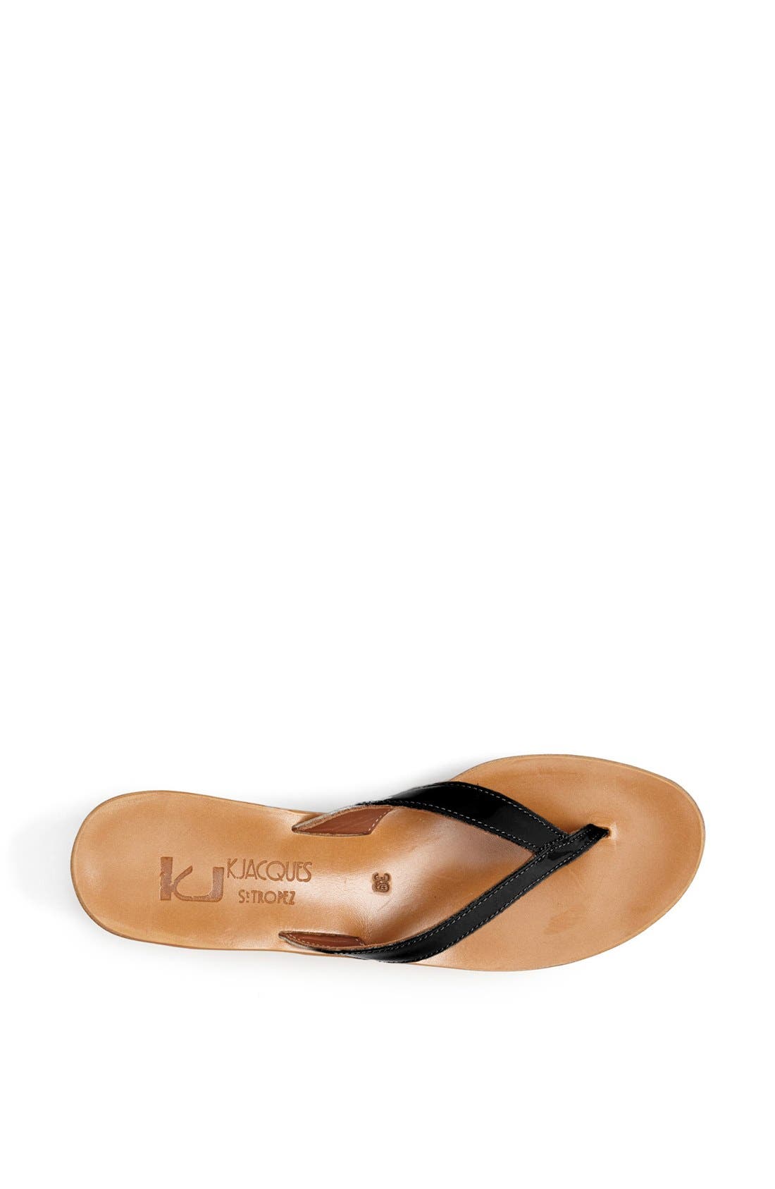 K.Jacques St. Tropez 'Diorite' Wedge Sandal, Alternate, color, 