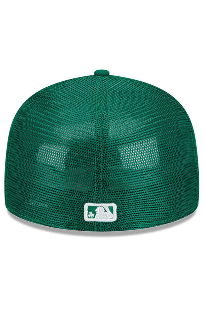 New Era Men's New Era Green Oakland Athletics 2022 St. Patrick's Day 59FIFTY Fitted Hat, Alternate, color, 