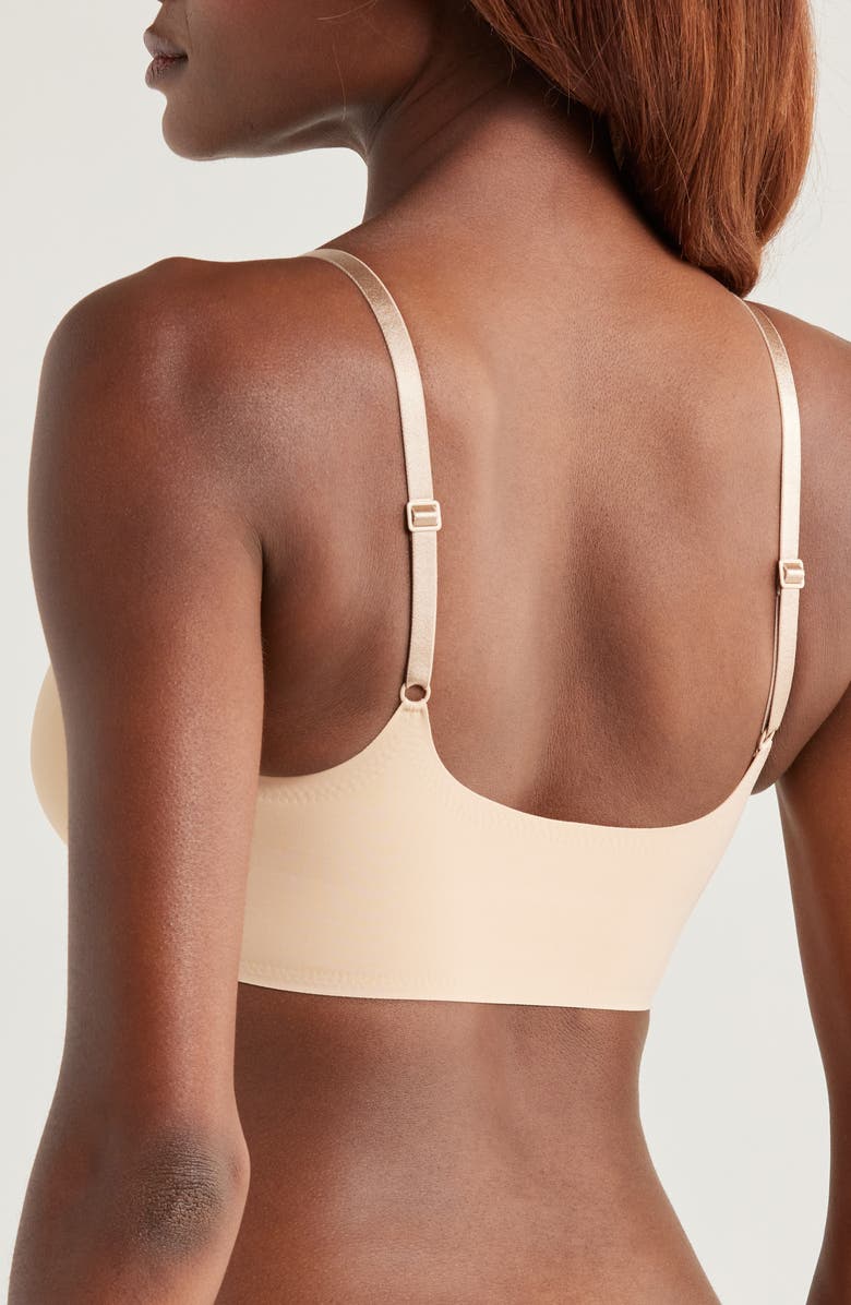 True & Co True Body Boost Bralette, Alternate, color, Desert