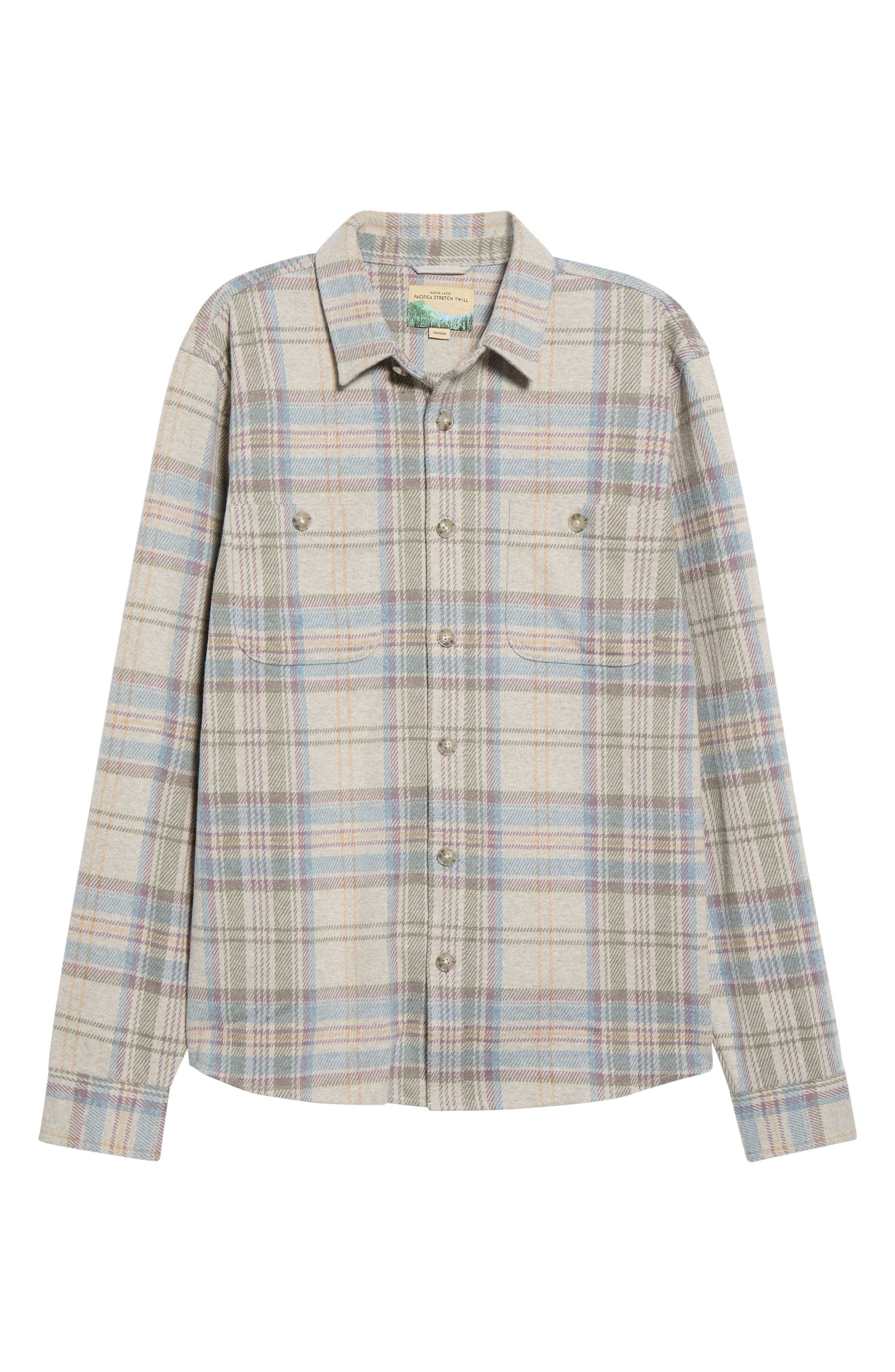 selected GREY PLAID
