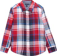 Tommy Hilfiger Kids' Plaid Flannel Shirt