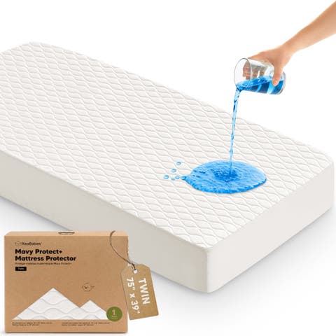 1-Pack Mavy Protect+ Waterproof Twin Mattress Protectors