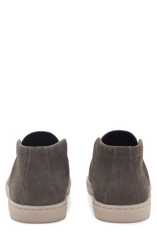 Mango Suede Slip-on Boot In Khaki Grey
