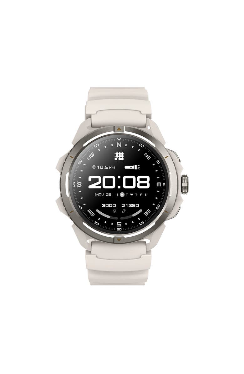 Cubitt TERRA Rugged Smartwatch with Dual-Band GPS (L1+L5), 1.48 inches AMOLED, Main, color, White
