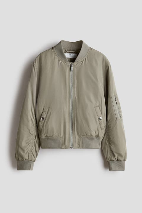 Padded Bomber Jacket