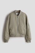 H&M Padded Bomber Jacket