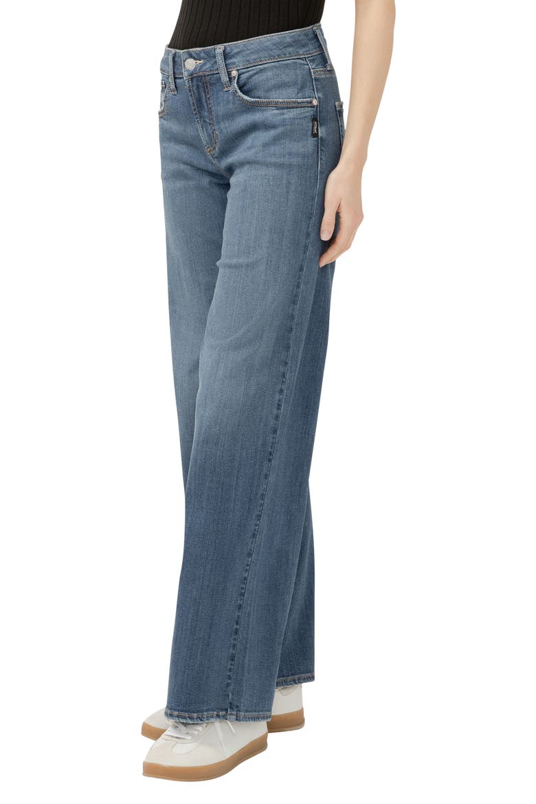 Suki Curvy Mid Rise Wide Leg Jeans, Alternate, color, PALOMA