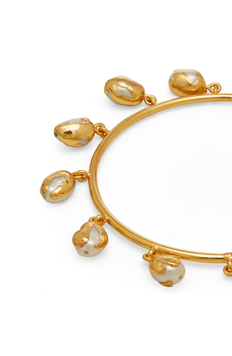 Dhwani Bansal ASARA BANGLE, Alternate, color, Gold Plated