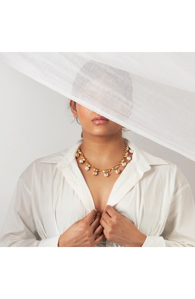 Dhwani Bansal ZOONI NECKLACE, Alternate, color, Gold Plated