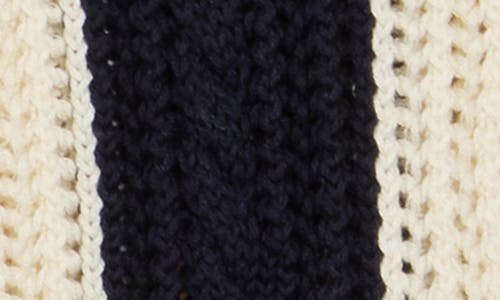Reiss Terry Colorblock Open Stitch Jumper In Multi