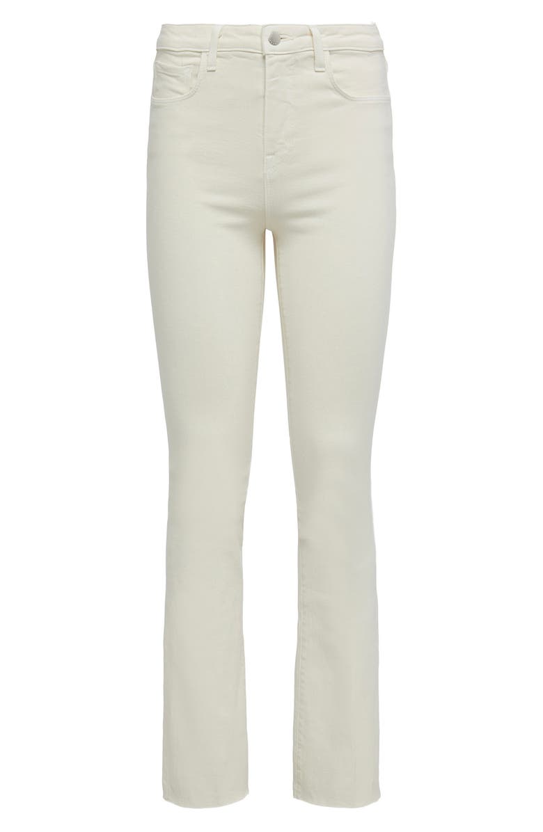 L'AGENCE Ruth High Rise Straight Leg Jeans, Alternate, color, Vintage White