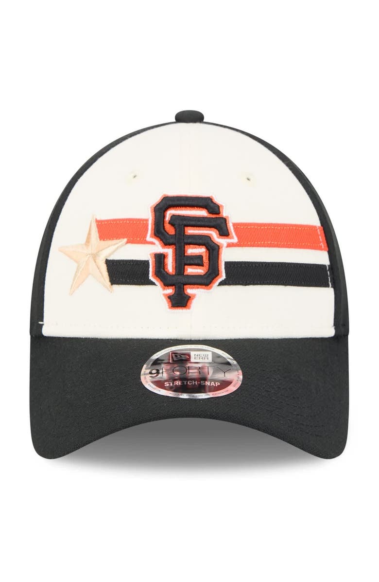 New Era Men's New Era  Cream/Black San Francisco Giants 2024 MLB All-Star Game  9FORTY Adjustable Hat, Alternate, color, 