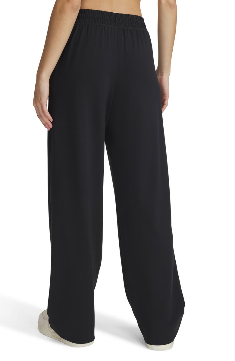 Under Armour Meridian Wide Leg Pants, Alternate, color, Black / / Black