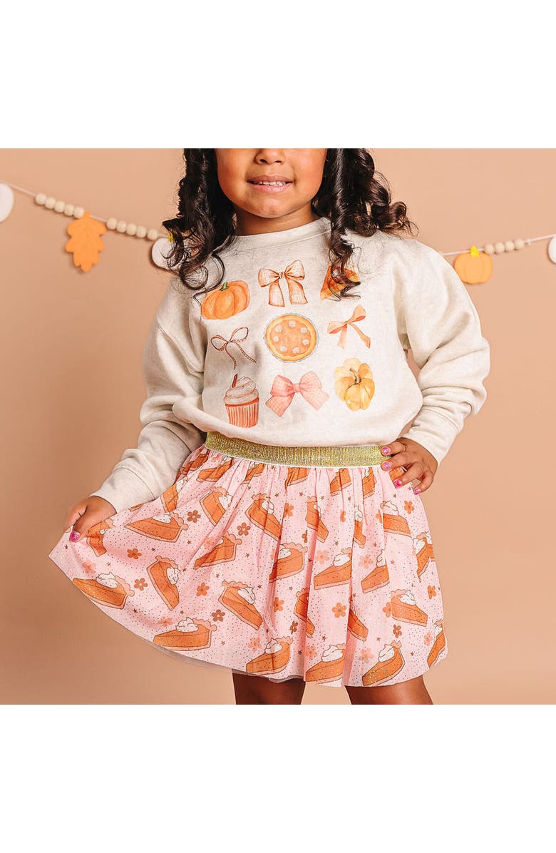 Sweet Wink Pumpkin Pie Thanksgiving Tutu, Alternate, color, Pink