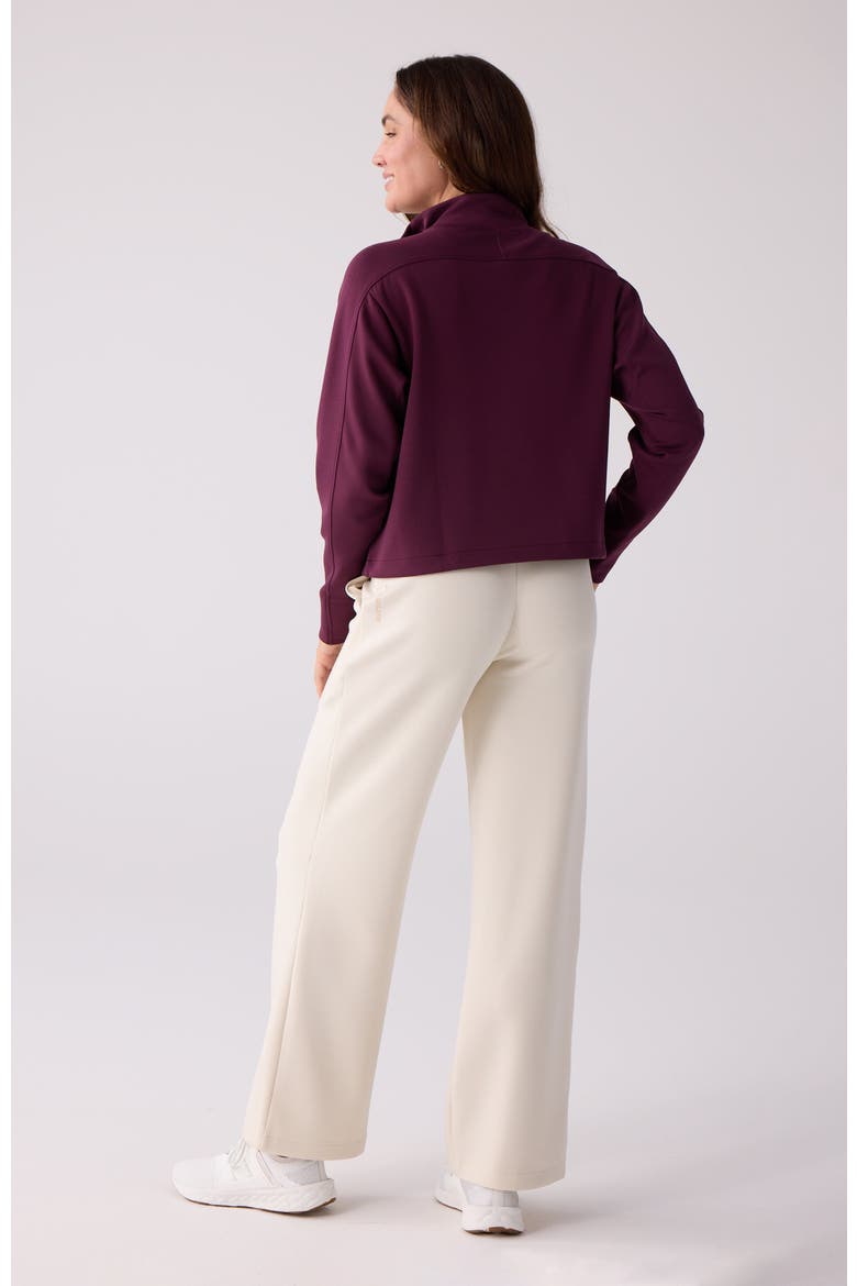 Women's Après Quarter Zip, Alternate, color, Mulberry