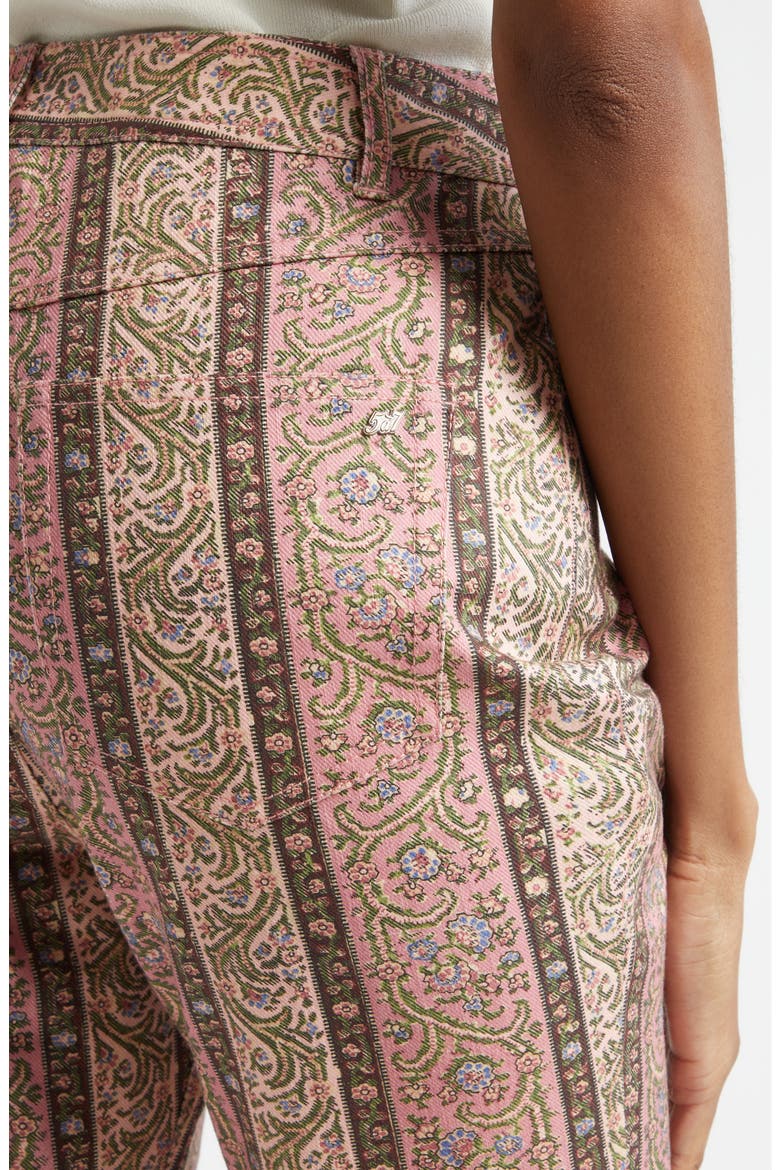 Pepper Paisley Bootcut Jeans, Alternate, color, AMOUR PINK MULTI