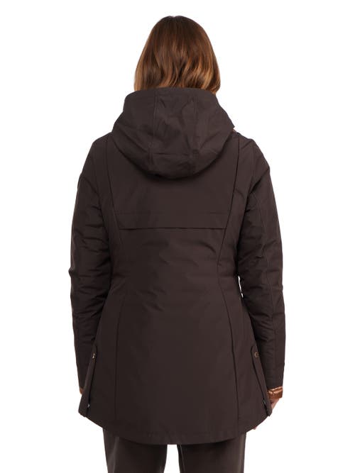 Pajar Elara Jacket With Inner Removable Lightweight Puffer In Brown