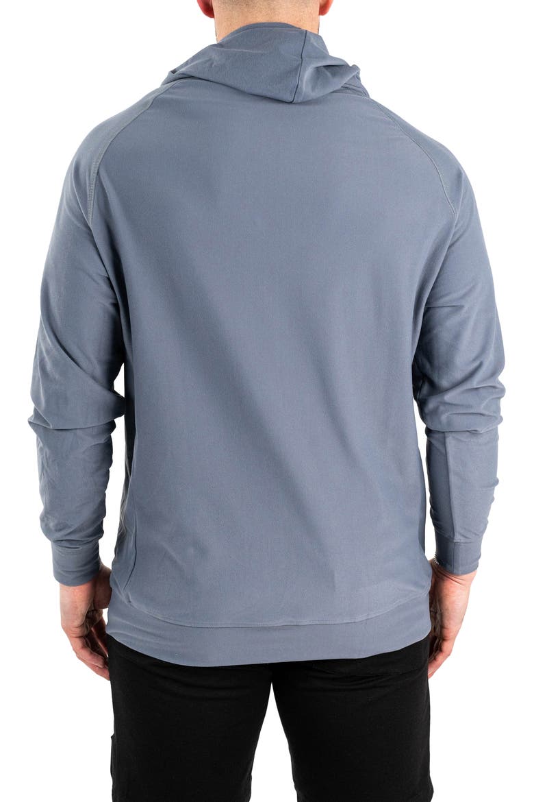 Solid Cotton Hoodie, Alternate, color, GREY