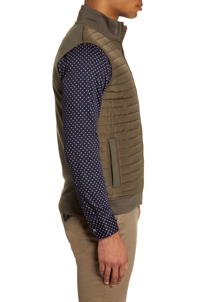 Rapids Quilted Vest, Alternate, color, KHAKI
