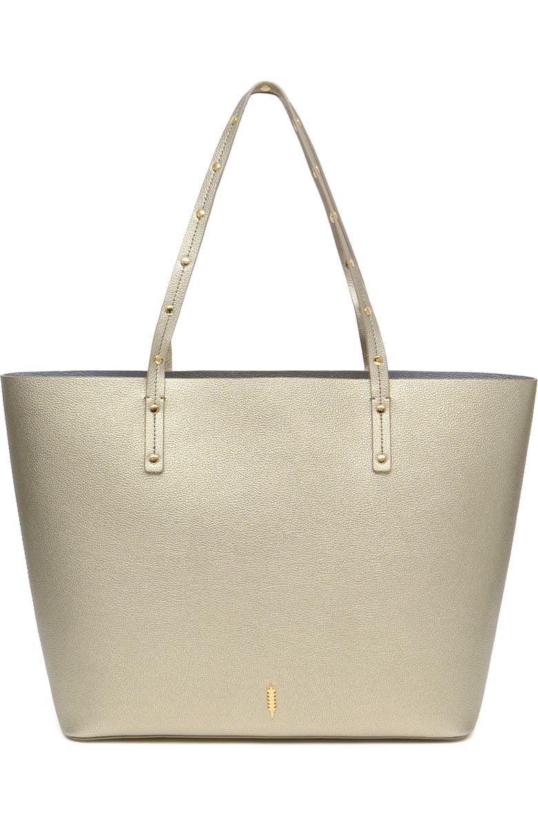 Thacker Fran Stud Leather Tote, Main, color,