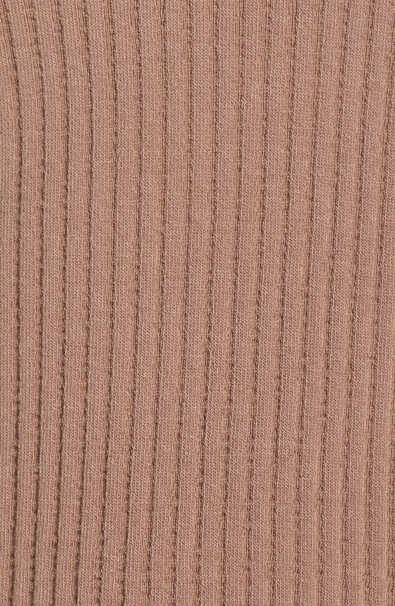 Free People Rib Brami Crop Tank, Alternate, color, Nude