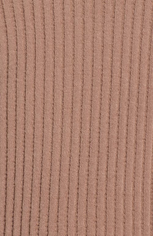 Free People Intimately Fp Solid Rib Brami Crop Top In Brown
