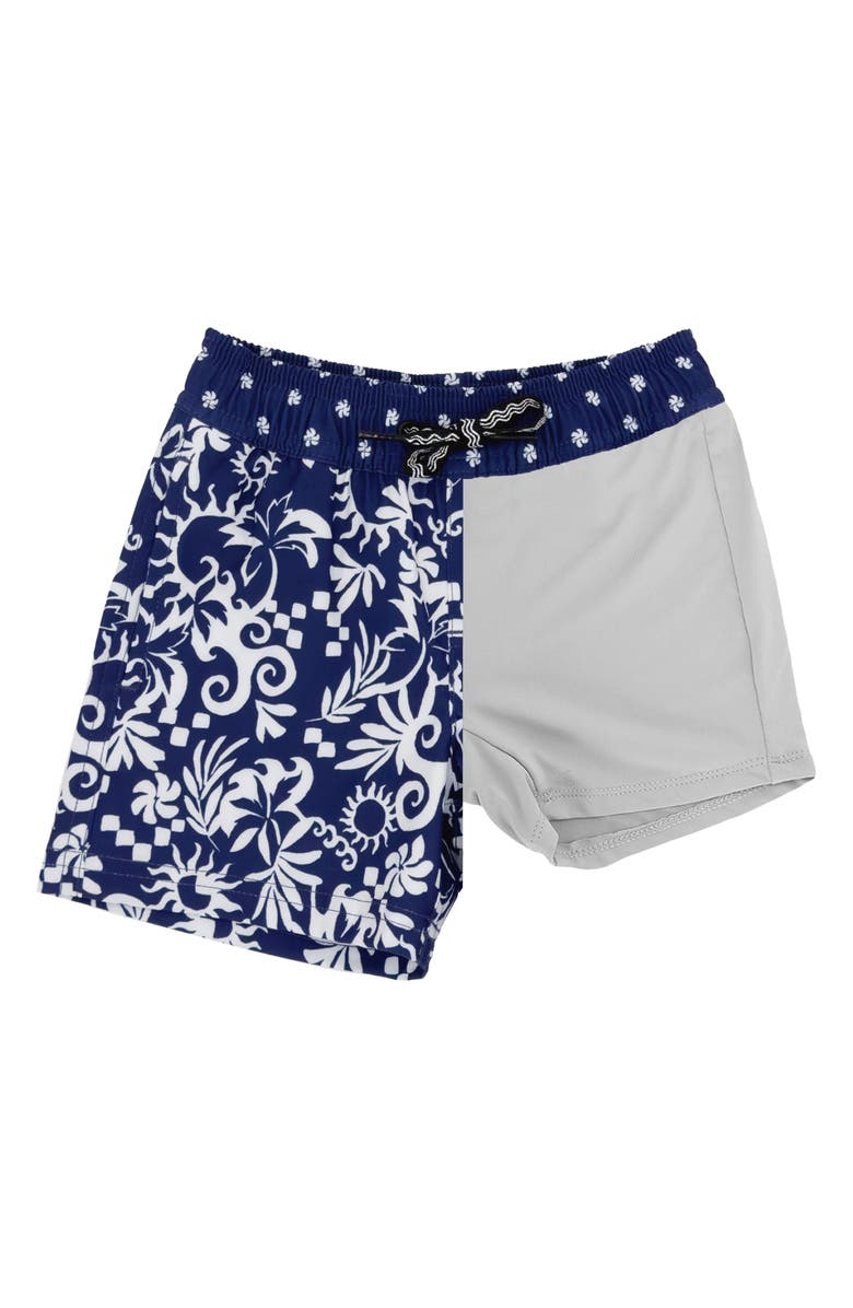 Feather 4 Arrow Sunshine Daze Swim Trunks, Alternate, color, 