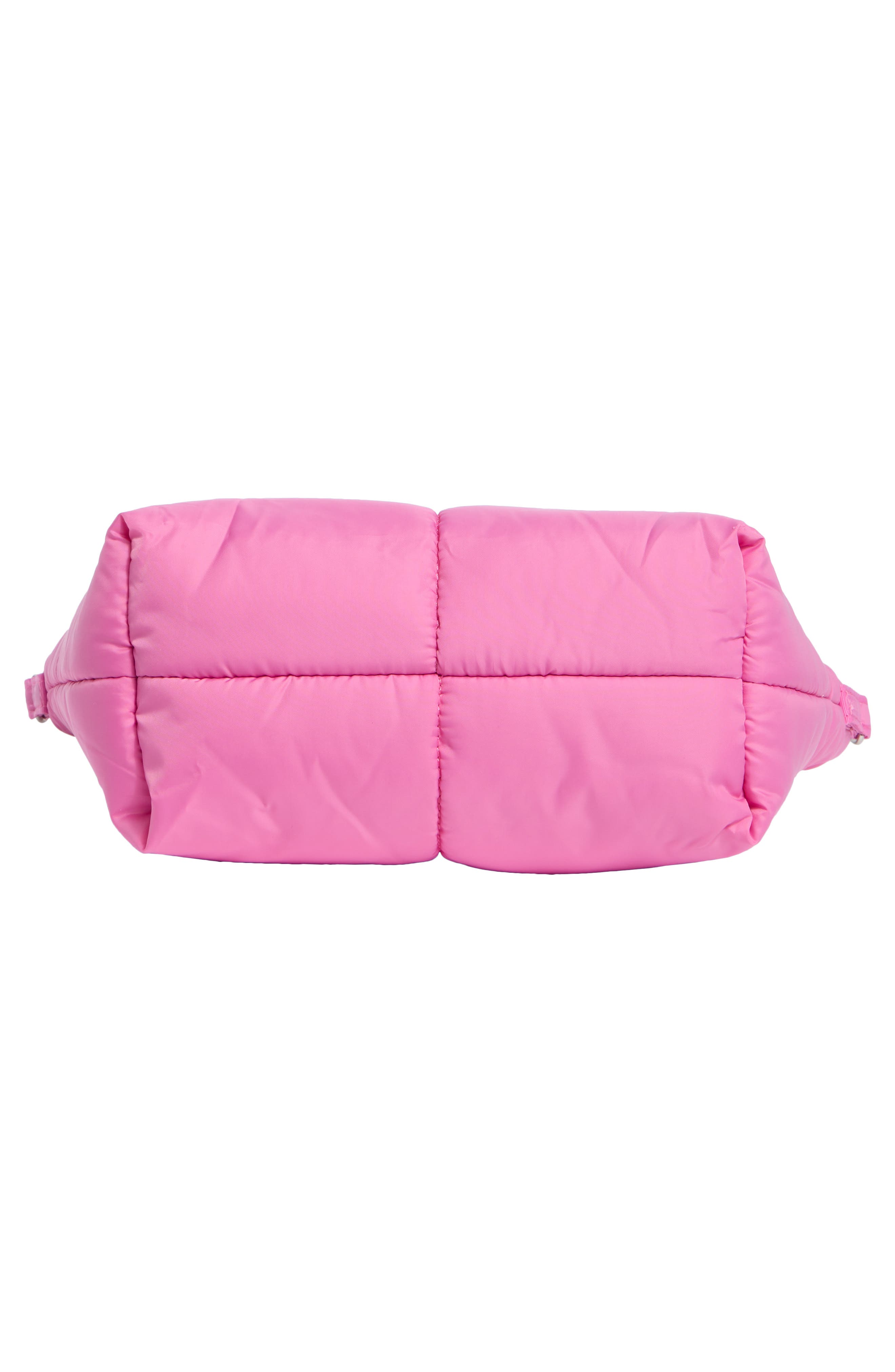 LeSportsac Puffy Mini Satchel, Alternate, color, Strawbery Pink Sheen