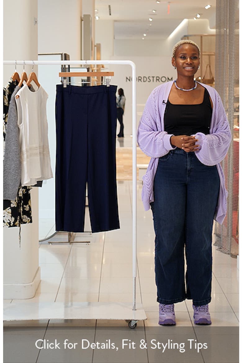 Wide Leg Crop Pants video